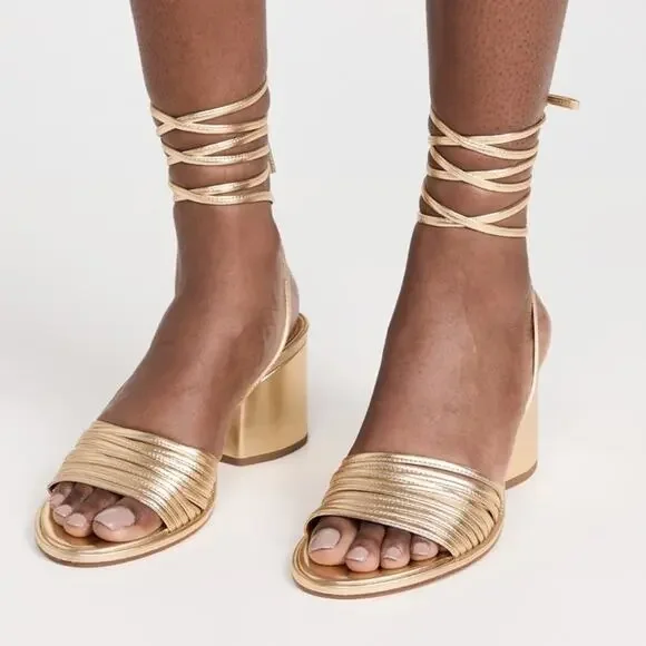 AEYDE Natania Leather Sandals Sz 41 (US 10.5)